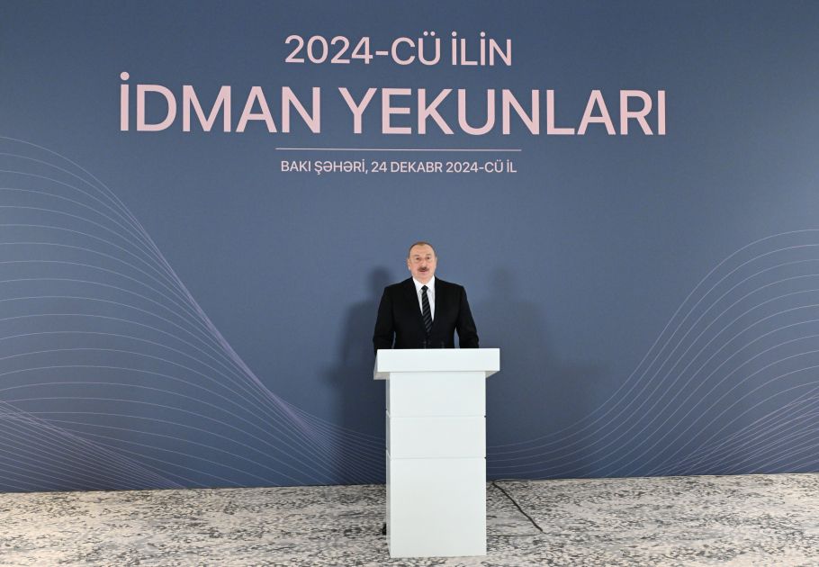 President Ilham Aliyev attends ceremony dedicated to 2024 sports results [PHOTOS]