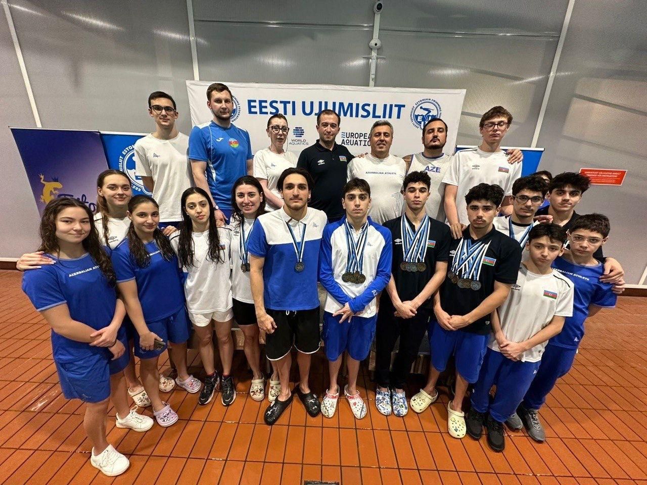 National swimming team wins 22 medals at Estonian Open Winter Championship [PHOTOS]