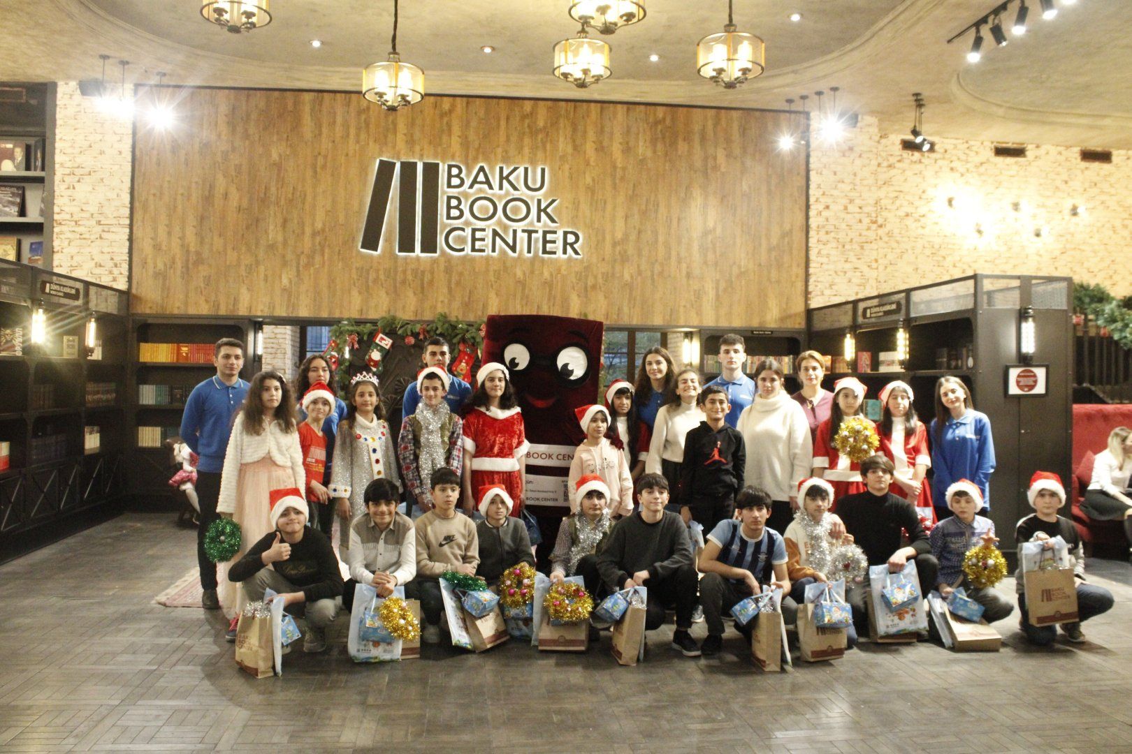 Baku hosts New Year's celebration for children with disabilities [PHOTOS]