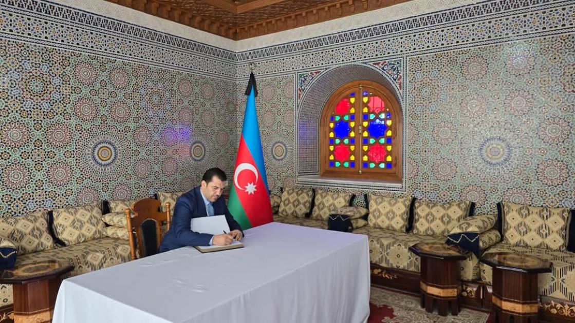 Azerbaijan's Embassy in Morocco opens condolence book for plane crash victims [PHOTOS]