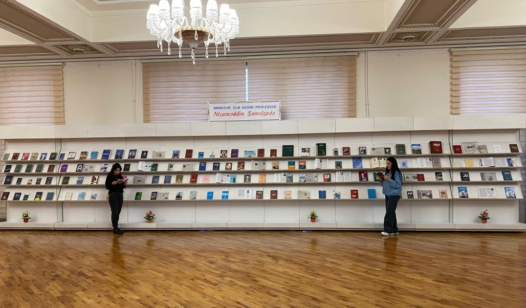 National Library opens exhibition dedicated to Honored Scientist Nizameddin Shamsizadeh [PHOTOS]