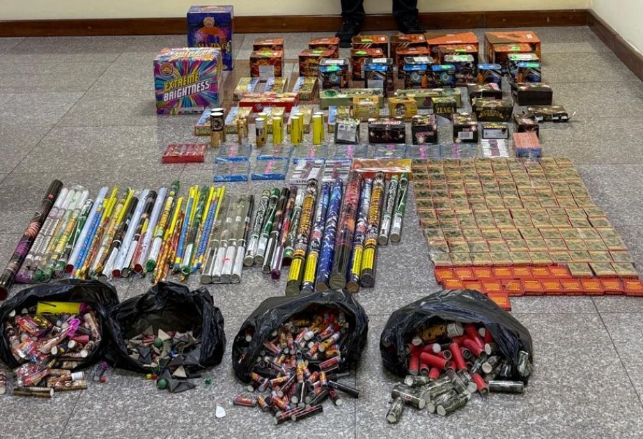 Person selling over 5,000 pyrotechnic devices identified in Khazar district