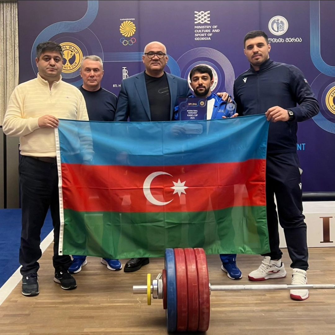 Azerbaijani weightlifter wins Kakhi Cup 2024 in Georgia [PHOTOS]