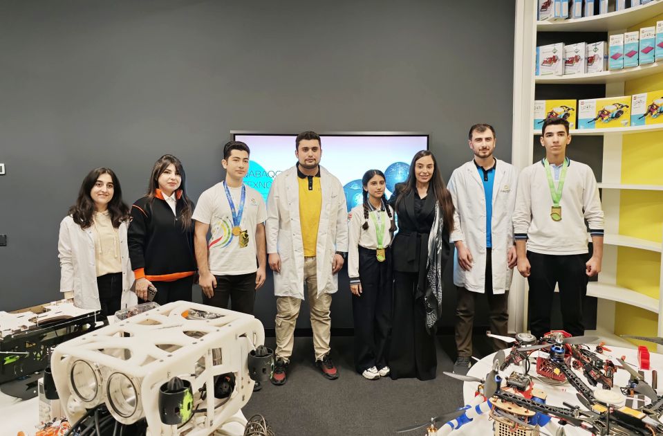 Leyla Aliyeva visits STEAM Innovation Center [PHOTOS]