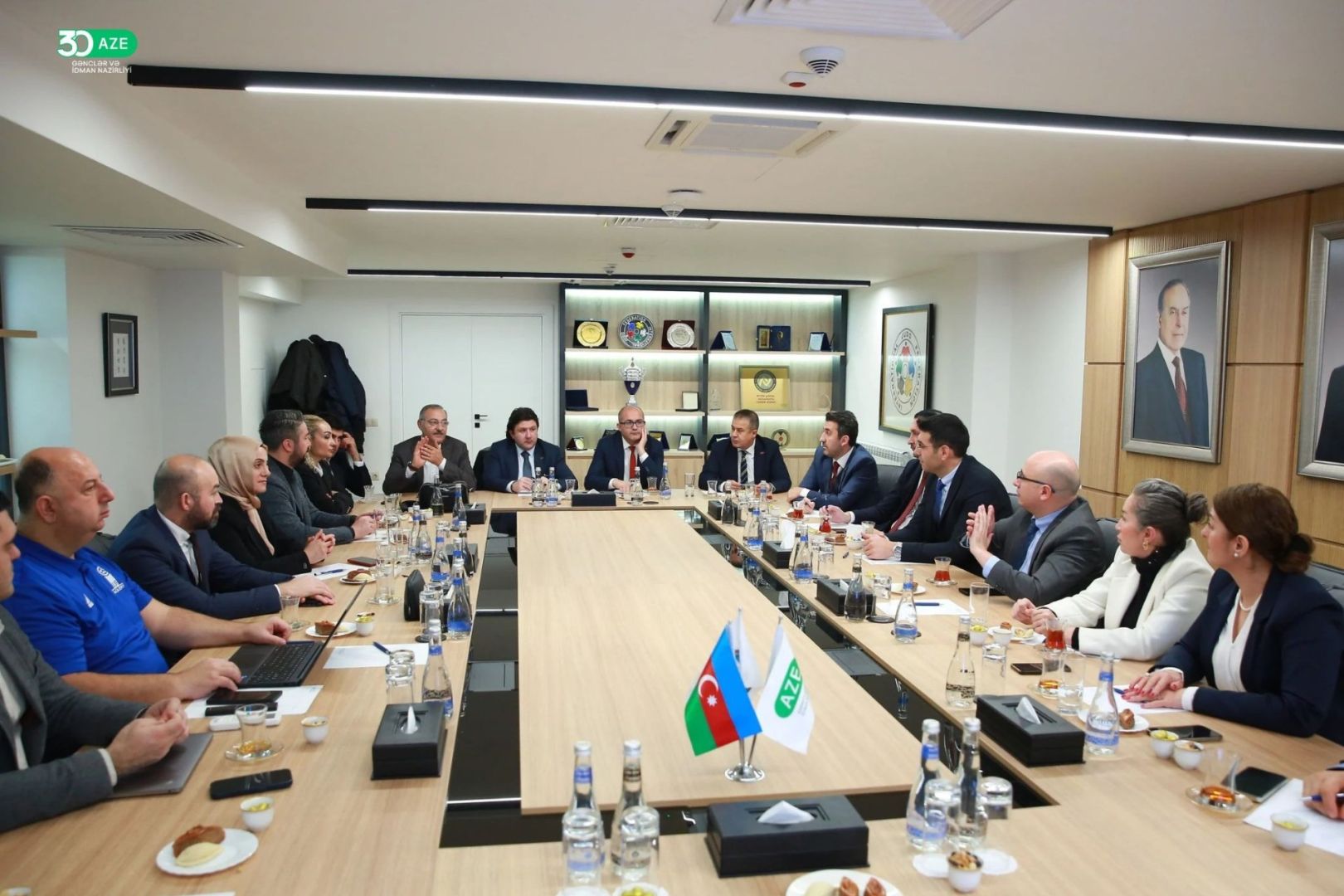 Turkish delegation visits Azerbaijan within Sports Expert Exchange Program [PHOTOS]