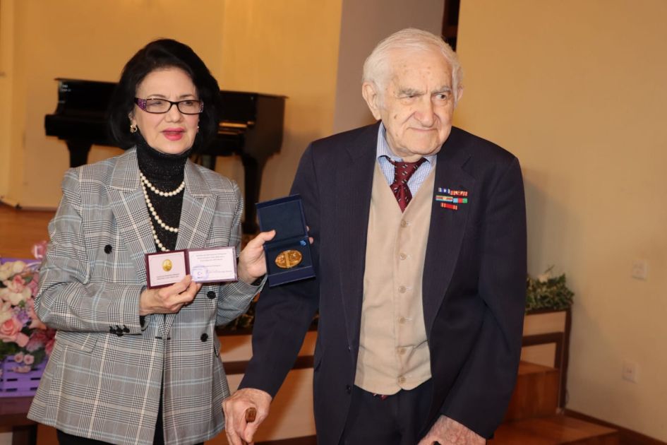 Azerbaijan Composers' Union presents jubilee medal [PHOTOS]