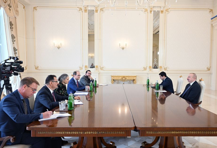 President Ilham Aliyev receives European Union Special Representative for South Caucasus [VIDEO]