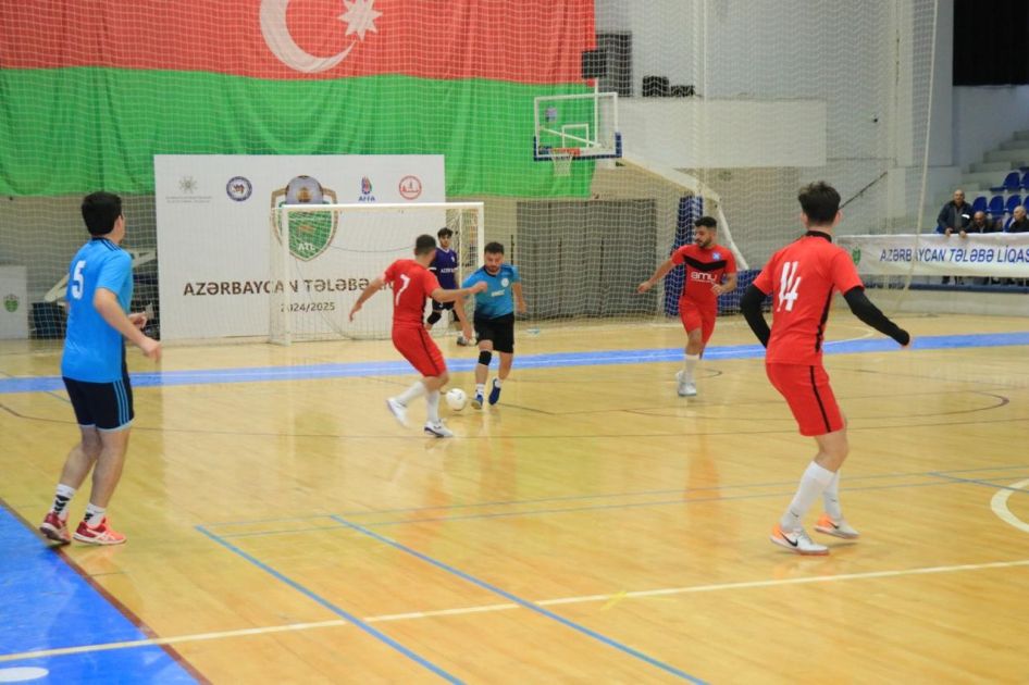 First round of Azerbaijan Student Futsal League wraps up [PHOTOS]