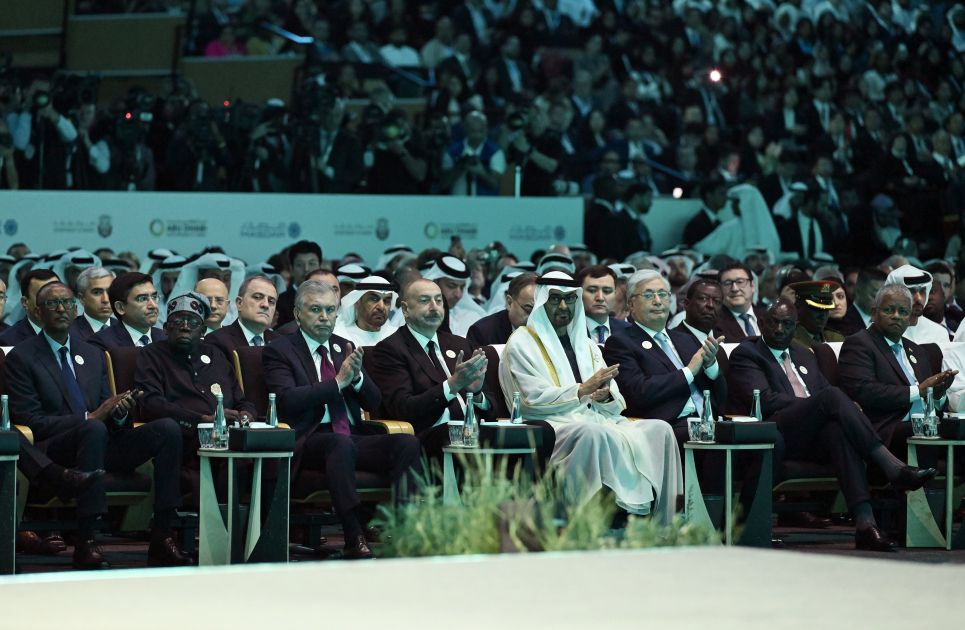 President Ilham Aliyev attends opening ceremony of Abu Dhabi Sustainability Week [PHOTOS/VIDOE]