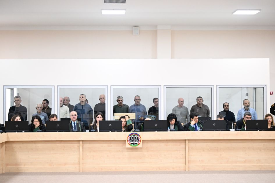 Trial of individuals accused of committing numerous crimes as result of Armenia's military aggression begins [PHOTOS]