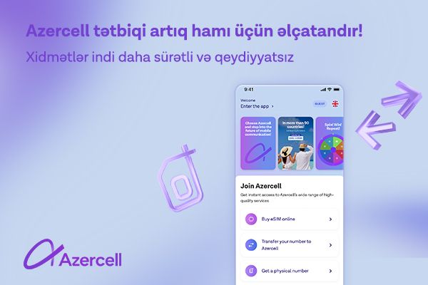 Azercell launches a new "Guest Login" feature in its app