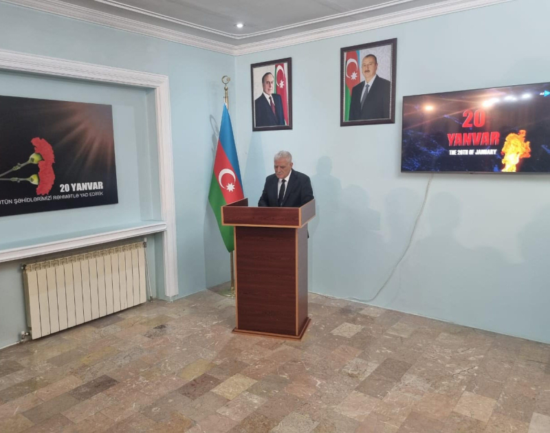 Azerbaijani consulate in Tabriz marks 35th anniversary of January 20 tragedy [PHOTO]