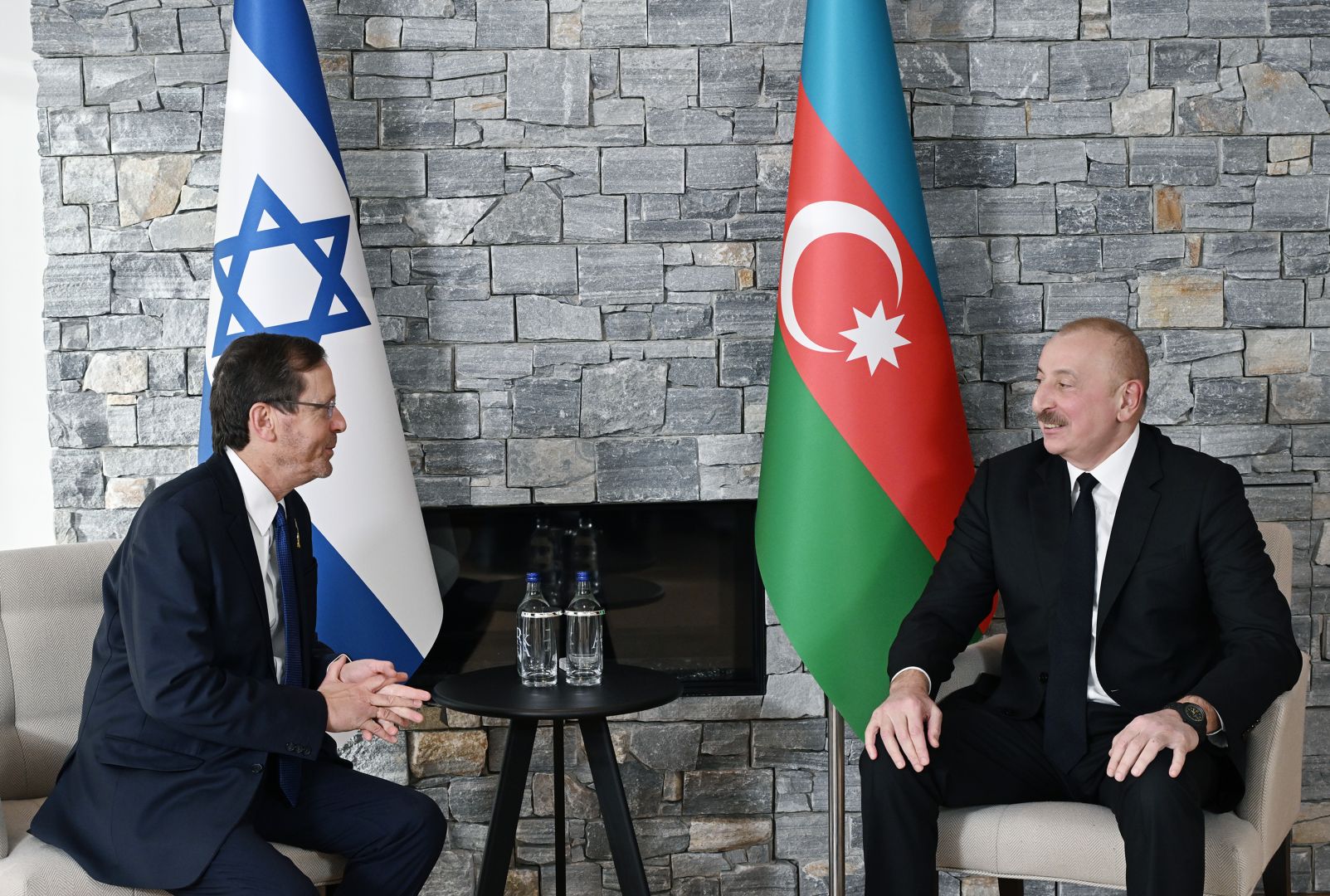 President Ilham Aliyev met with President of Israel in Davos [PHOTOS/VIDEO]