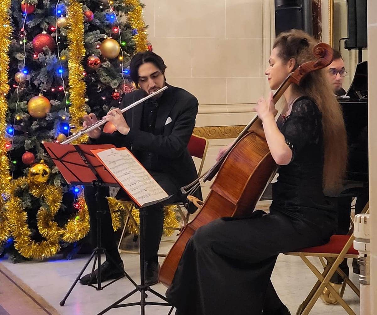 Azerbaijani, Russian musicians perform in Paris [PHOTOS/VIDEO]