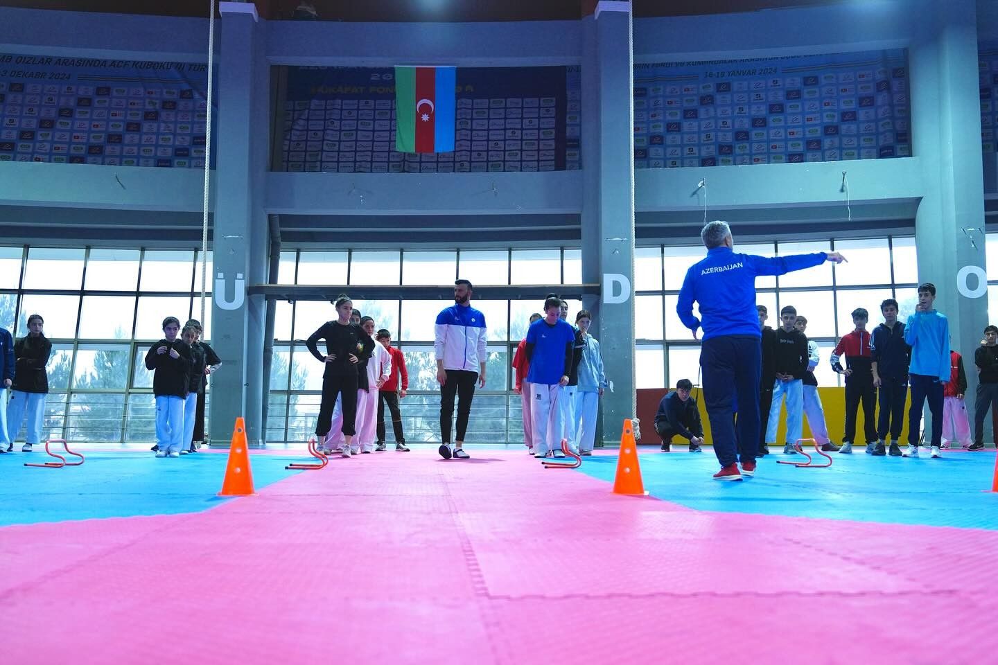 Azerbaijan's junior taekwondo team starts training camp [PHOTOS]