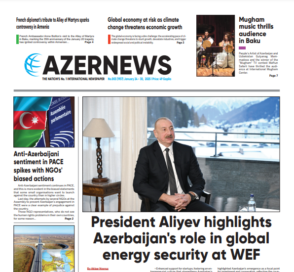 AZERNEWS releases another print issue