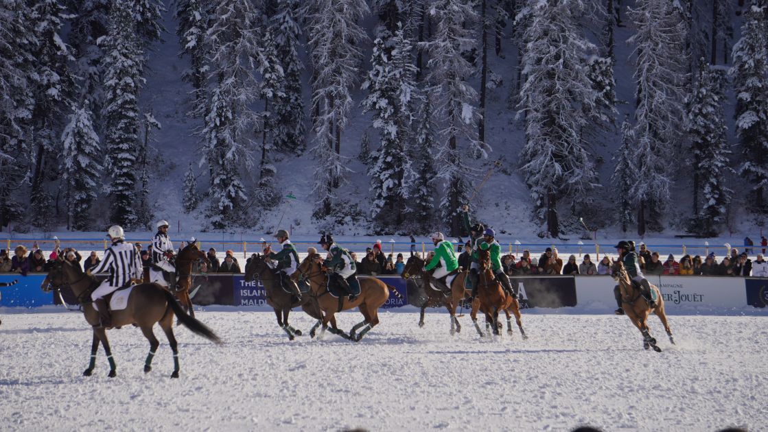 Azerbaijani team gains another victory at Snow Polo World Cup St. Moritz 2025 [PHOTOS]