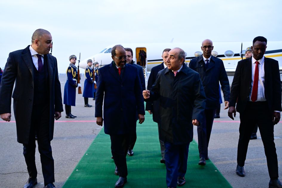 President of Somalia embarks on official visit to Azerbaijan [PHOTOS]