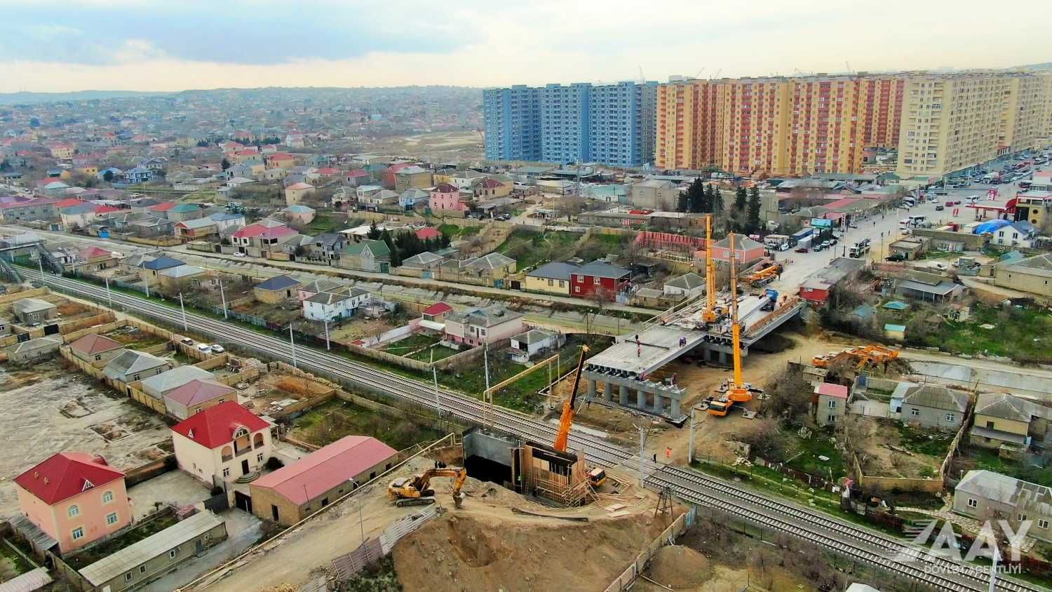 Road construction progresses rapidly across Azerbaijan