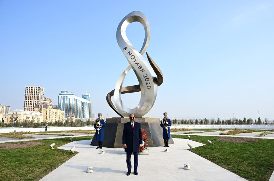 President of Somalia visits Victory Park in Baku [PHOTOS]