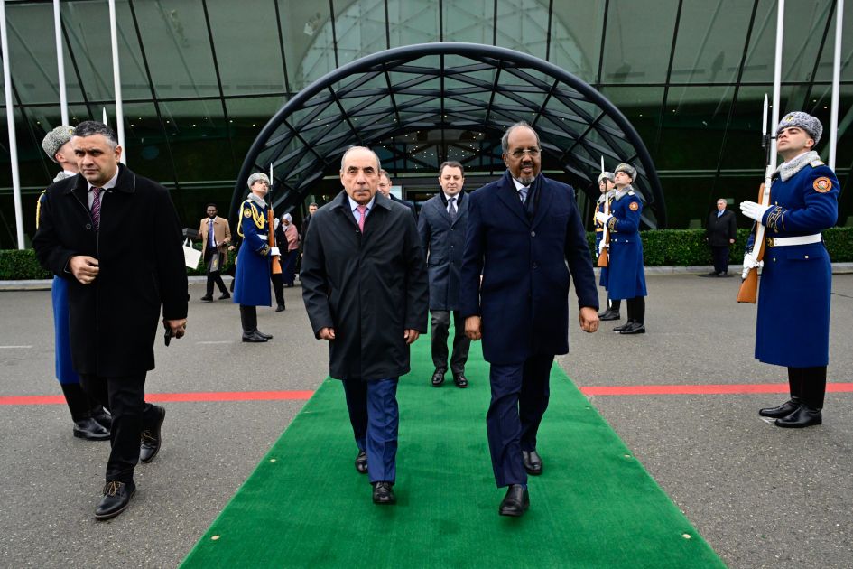 President of Somalia concludes his visit to Azerbaijan [PHOTOS]