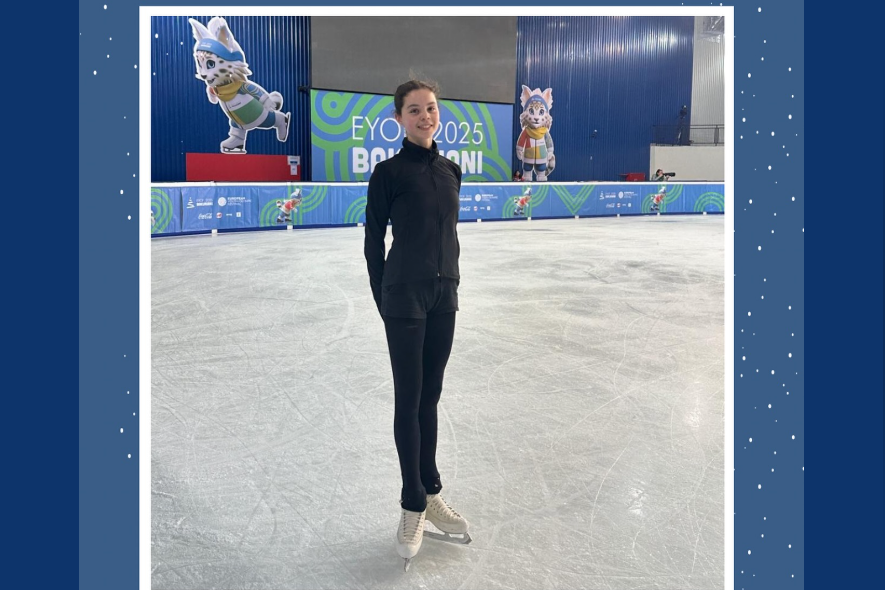 National figure skater scores 33.84 points at European Youth Winter Olympic Festival