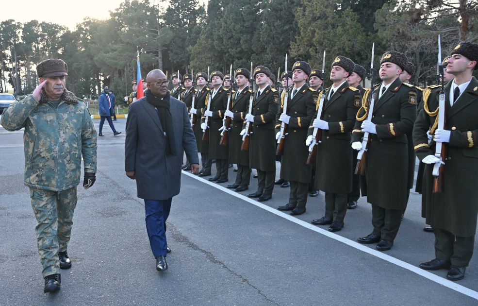 President of Guinea-Bissau visits commando military unit in Azerbaijan [PHOTOS]