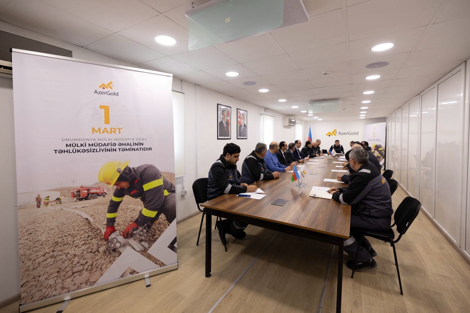 AzerGold marks World Civil Defense Day with Safety Training Event