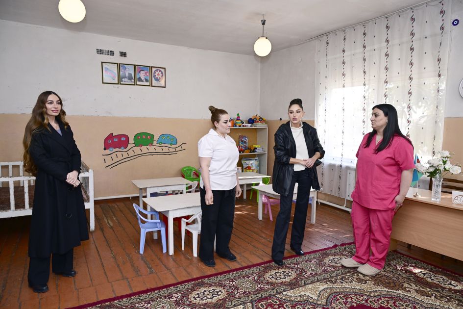 First Vice-President Mehriban Aliyeva visited nursery-kindergarten No. 40 in Ganja [PHOTOS]