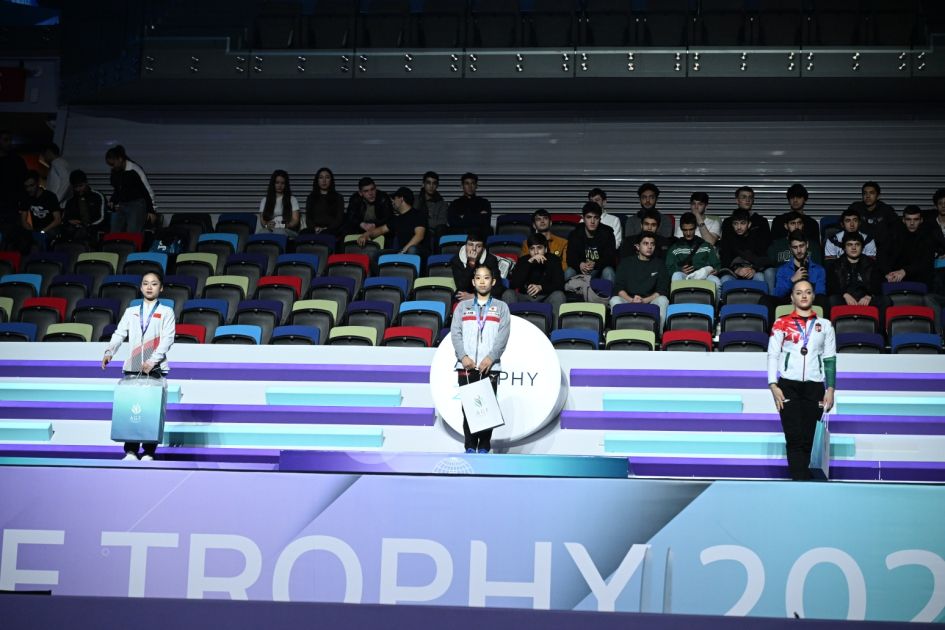 Gymnastics world cup in Baku concludes with medal wins and AGF Trophy Awards