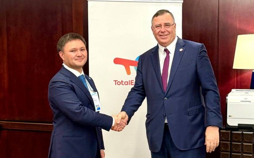 KMG and Total Energie's discusses cooperation in oil-gas sector and renewable energy sources