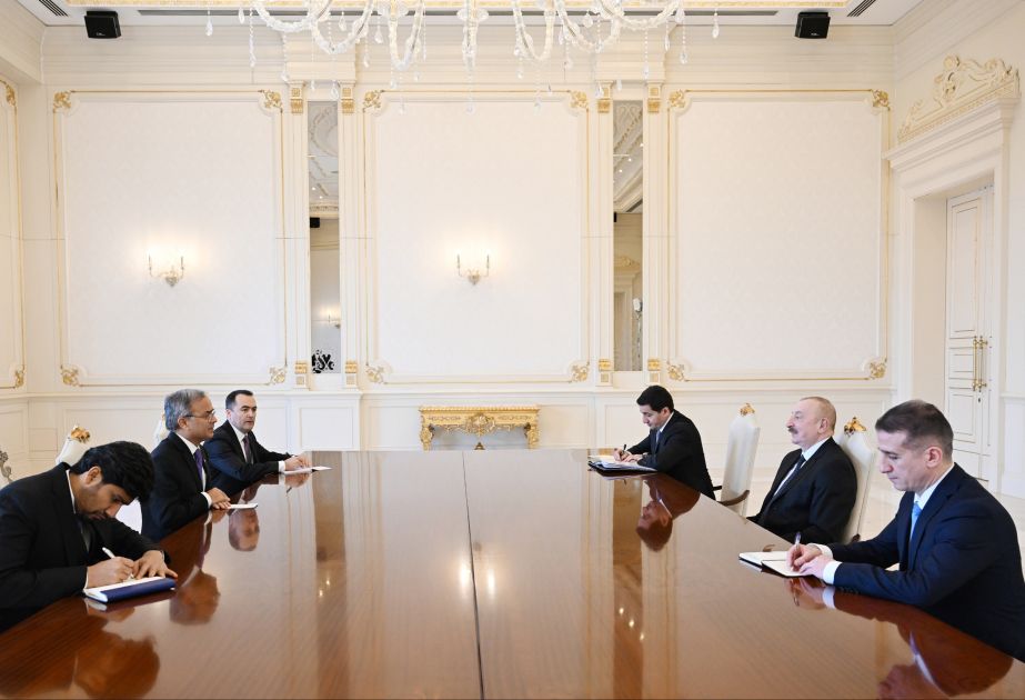 President Ilham Aliyev receives ECO Secretary-General