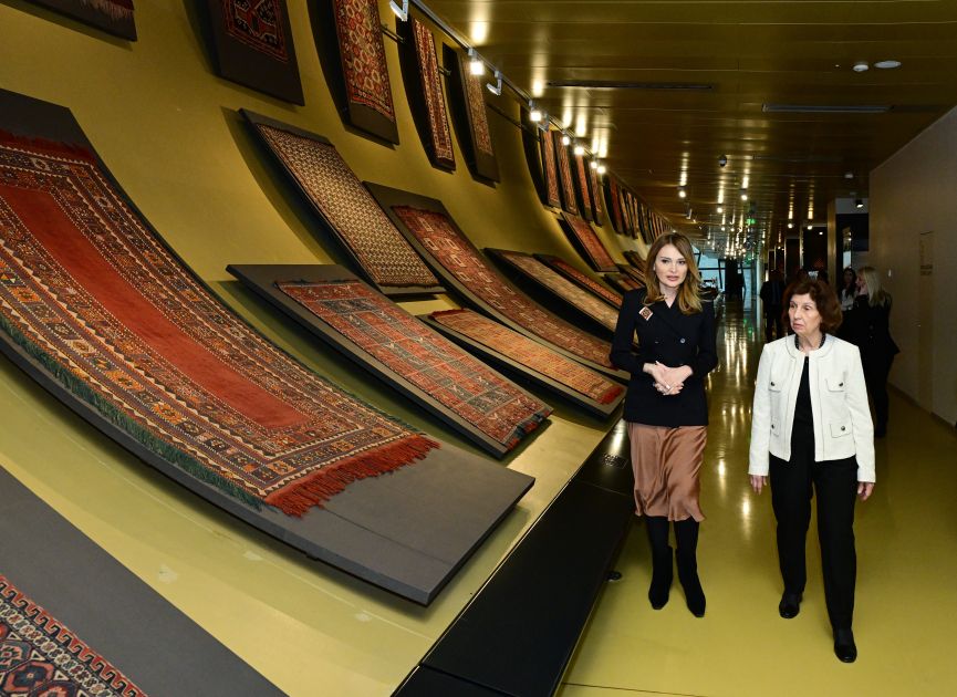 President of North Macedonia Visits Azerbaijan’s National Carpet Museum [PHOTOS]