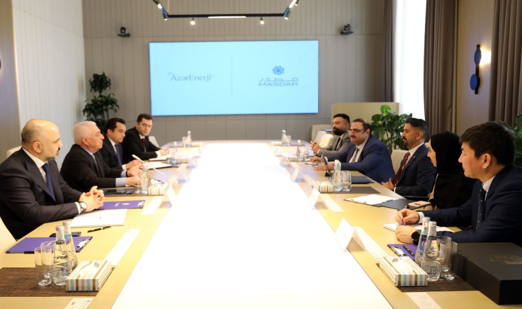 AzerEnergy and Masdar hold strategic meeting to strengthen collaboration