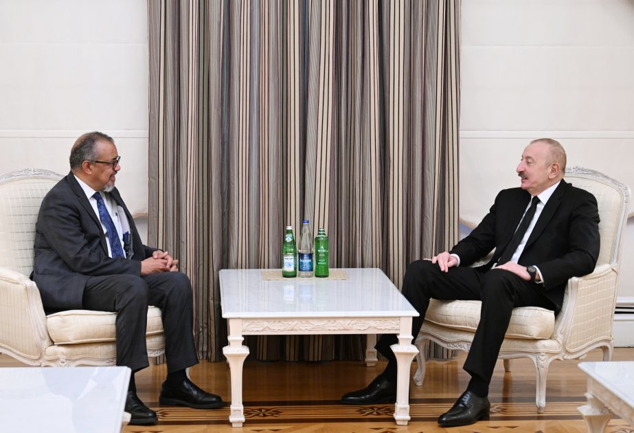 President Ilham Aliyev received Director-General of World Health Organization