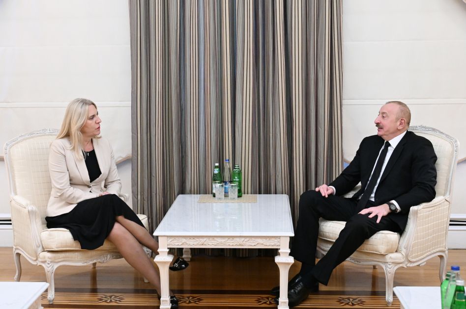 President Ilham Aliyev meets with Chairwoman of Presidency of Bosnia and Herzegovina [PHOTOS]