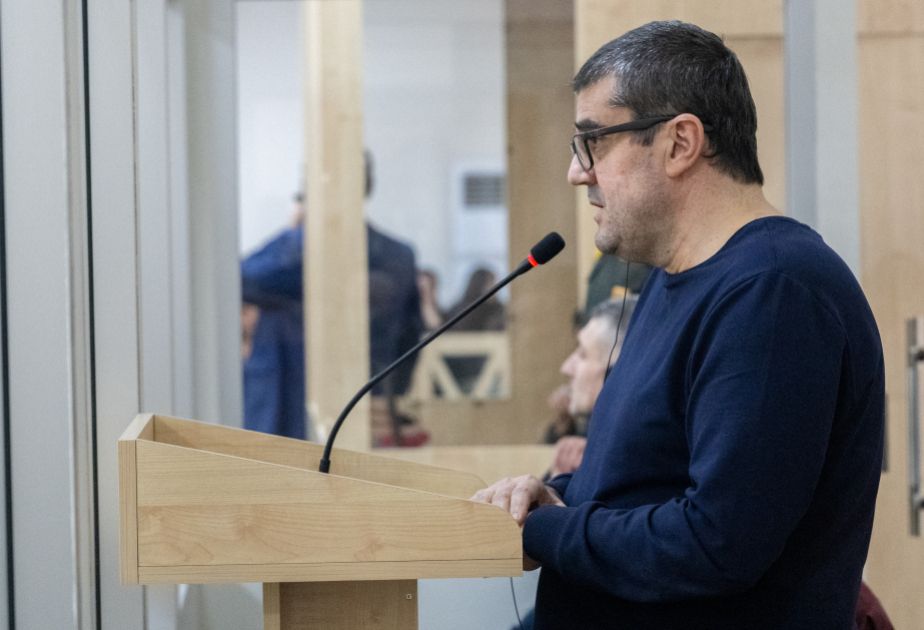 Arayik Harutyunyan testifies against Ruben Vardanyan during court hearing in Baku