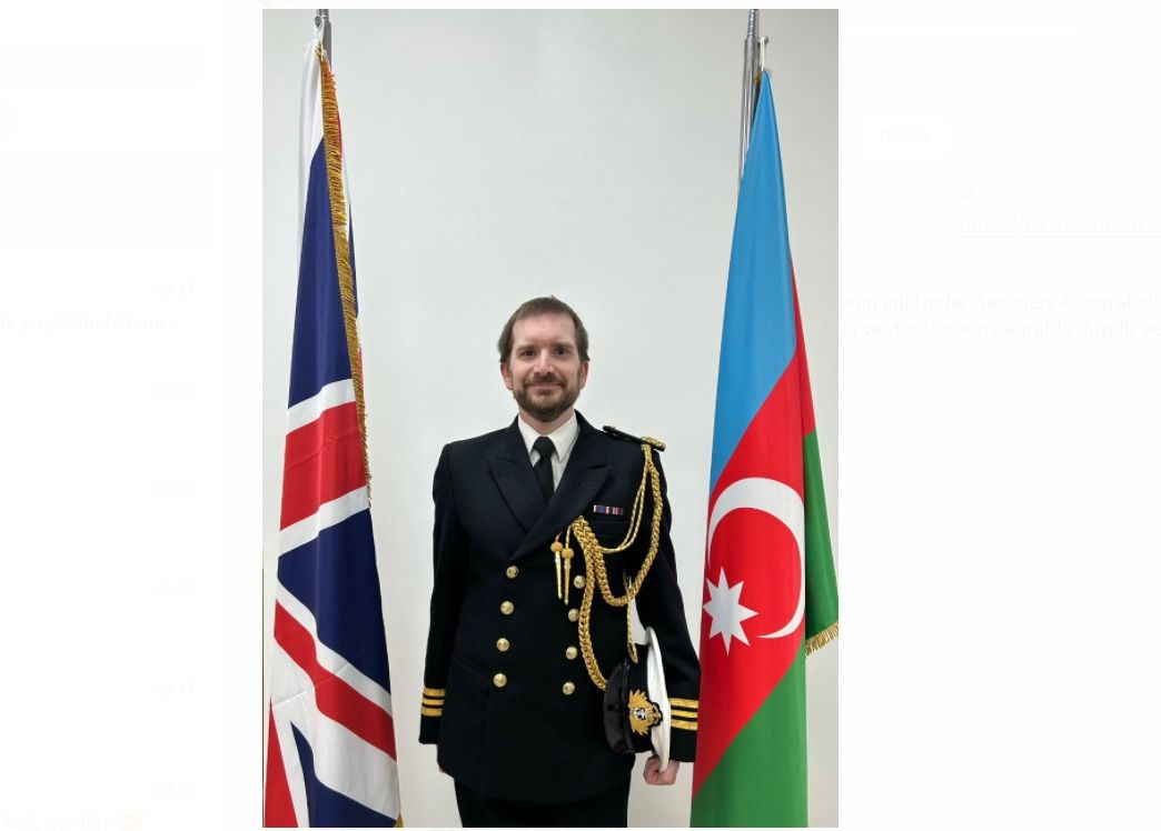 UK appoints first-ever defense Attaché to Azerbaijan