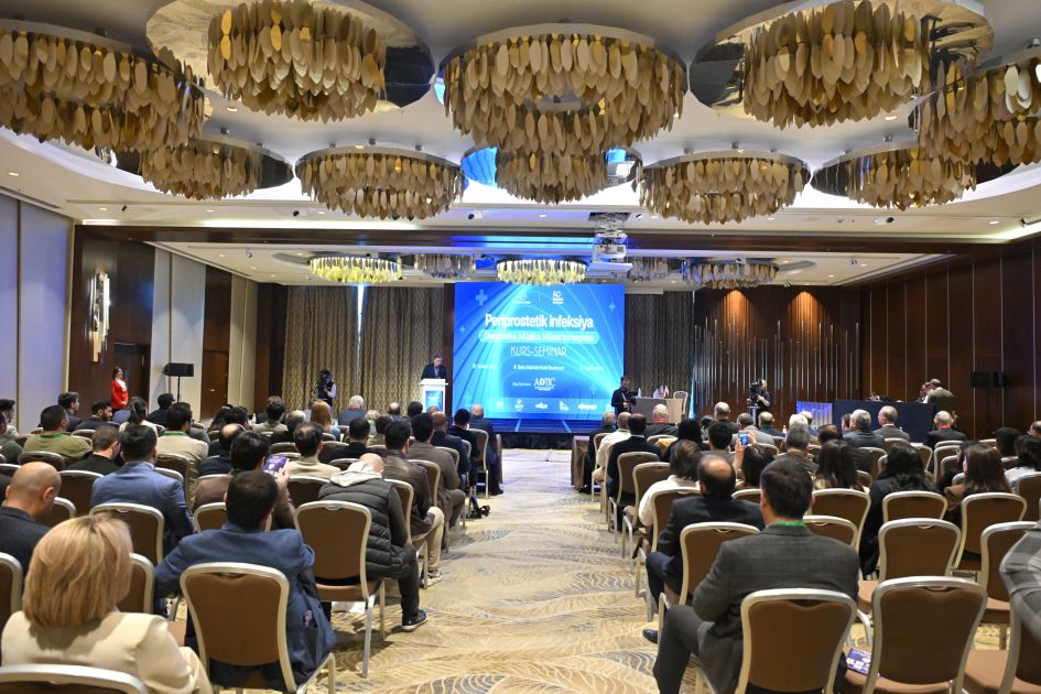 Baku hosts international training course on periprosthetic infections for Azerbaijani specialists [PHOTOS]
