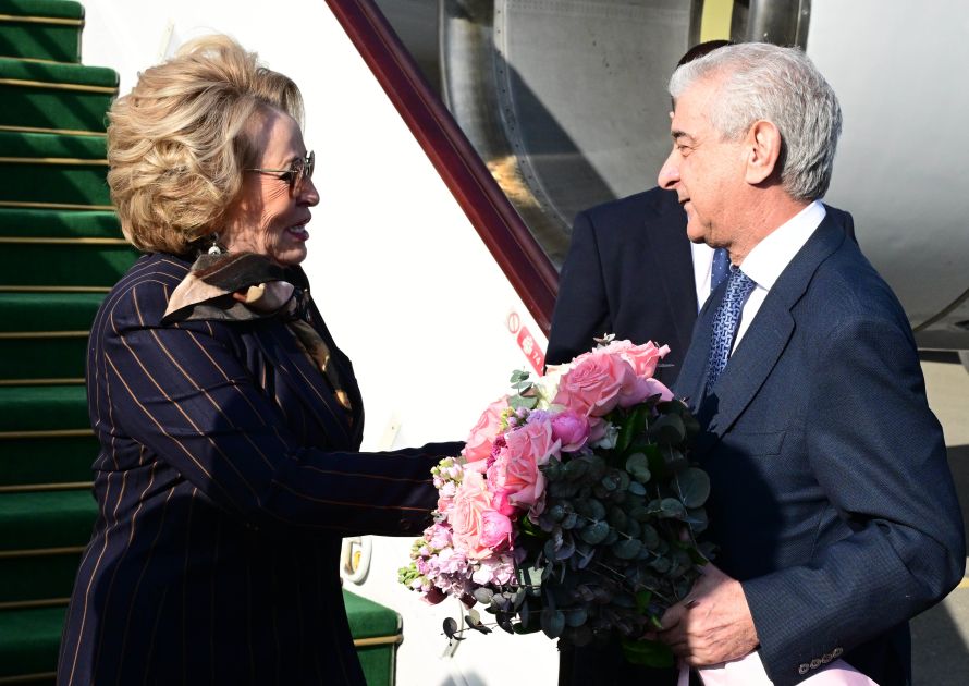 Russian Federation Council Speaker Valentina Matviyenko arrives in Azerbaijan on official visit [PHOTOS]