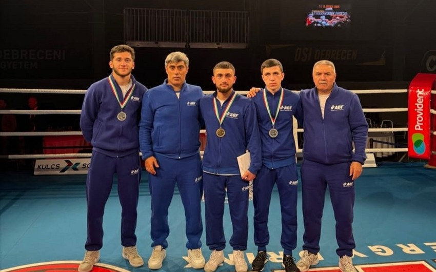 Azerbaijani boxers secure three medals at International Tournament in Hungary