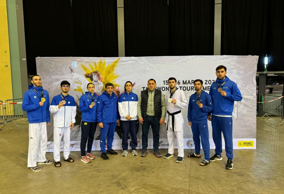 National taekwondo team wins six medals at Belgian Open 2025