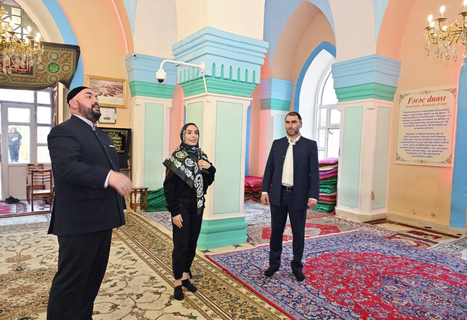 Leyla Aliyeva visits Sakina Khanim Mosque in Guba [PHOTOS]