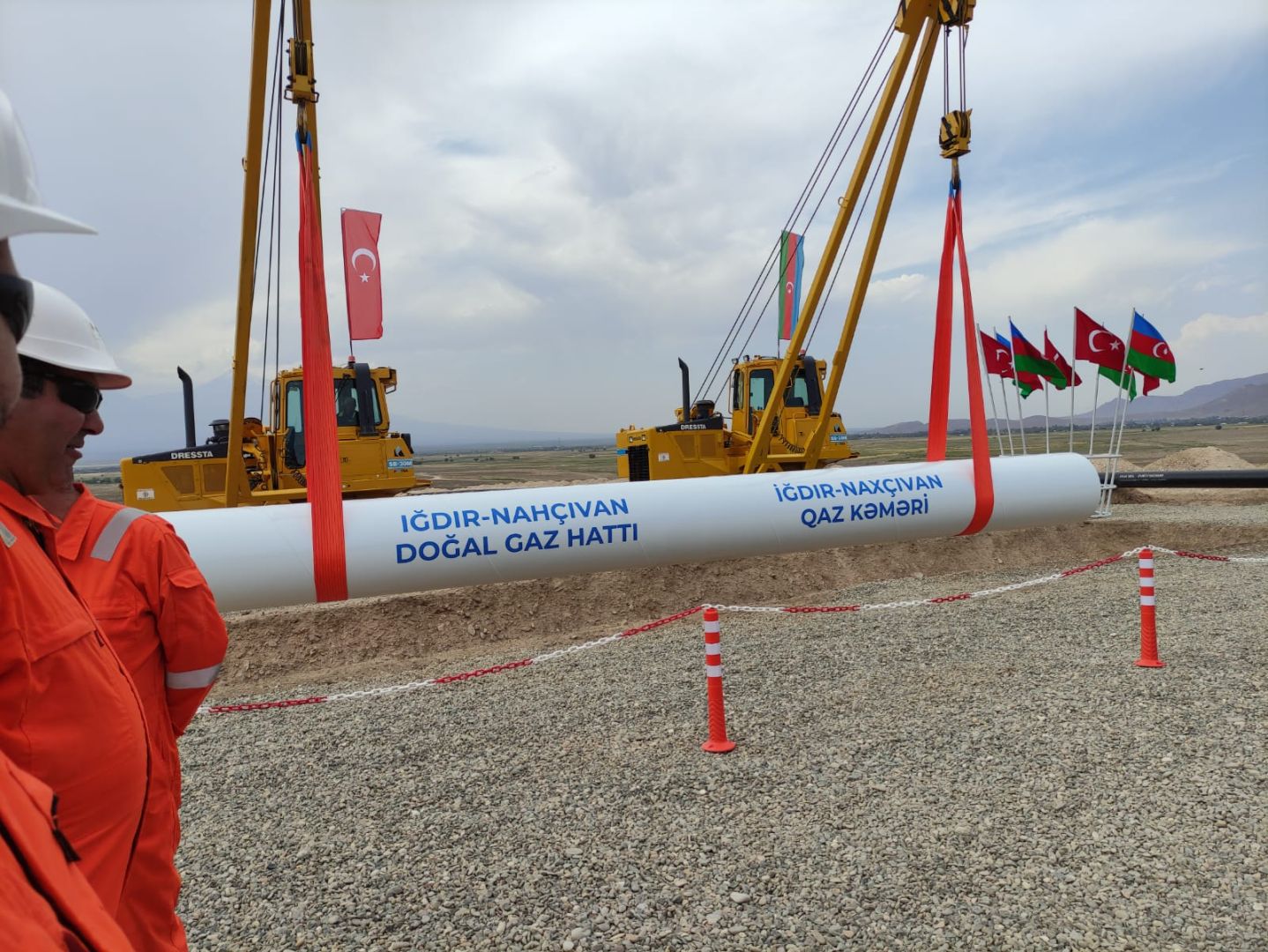 Azerbaijan, Turkiye cement energy ties with the launch of Igdir-Nakhchivan pipeline