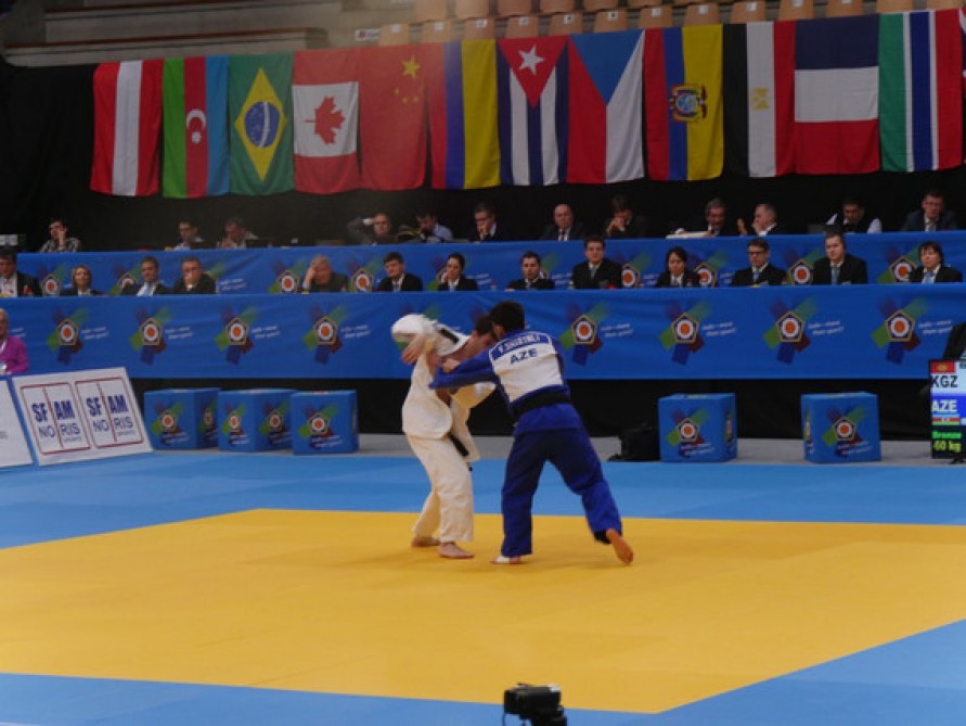 Azerbaijan`s judo fighter wins bronze at Ulaanbaatar Grand Prix