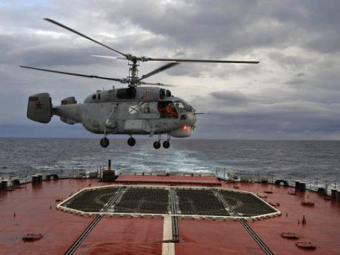 Russian navy tests modified anti-sub helicopter