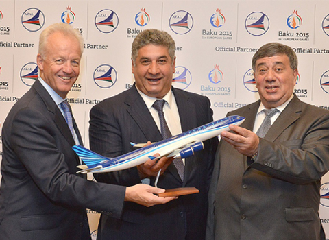 AZAL to take Baku 2015 European Games high into skies