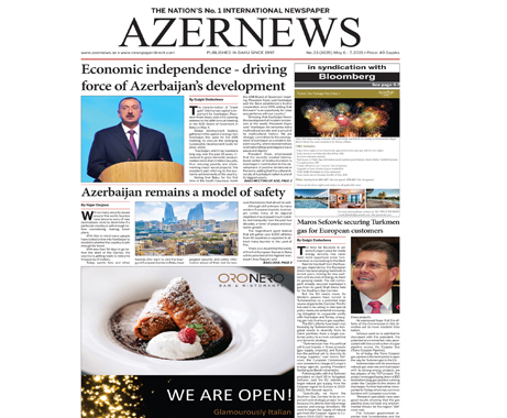 AZERNEWS releases another print issue