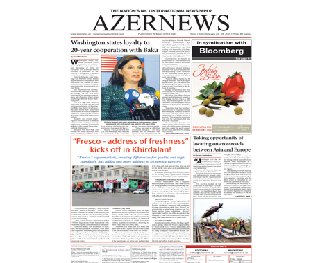 AZERNEWS releases another print issue