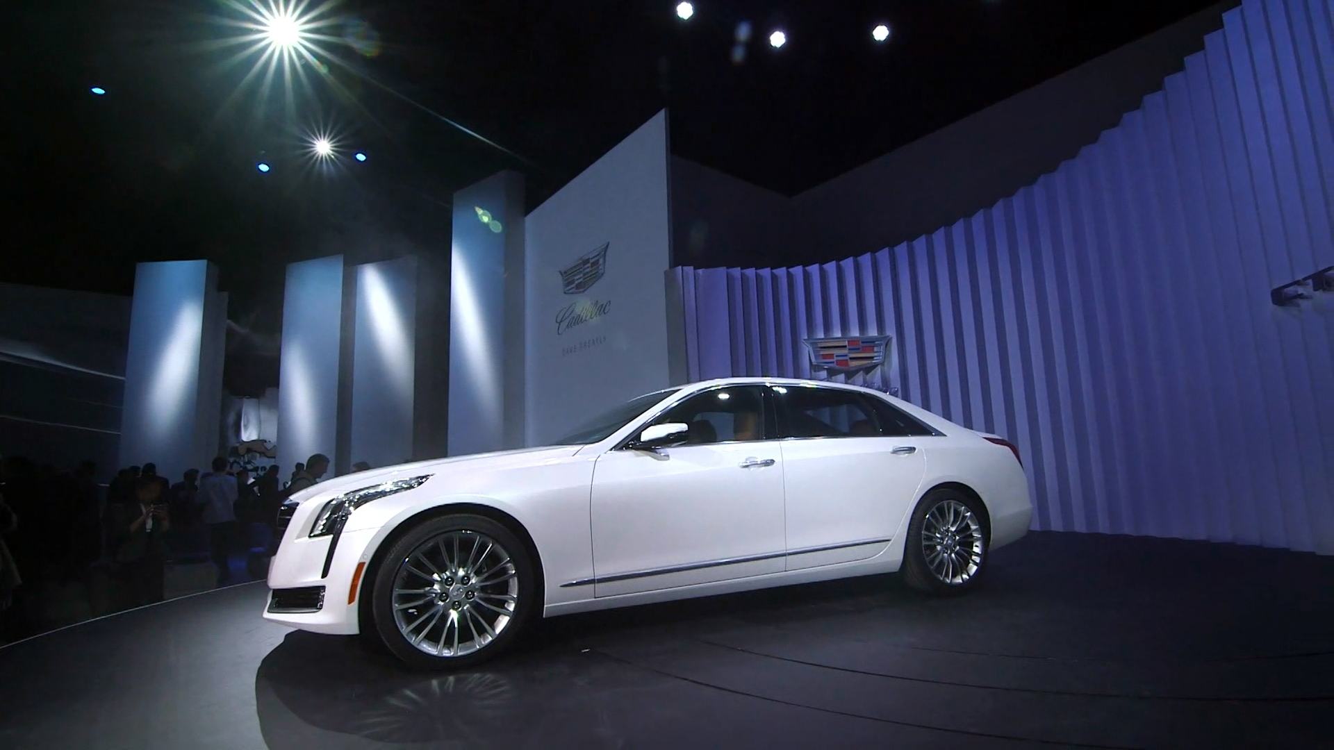 Cadillac CT6 Sedan world debut, a direct attack on the BMW 5-series